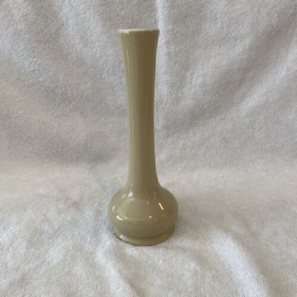 Vintage HALL Bud Vase Tall Brown #641 1/2 Mid Century Modern Minimalist Vase